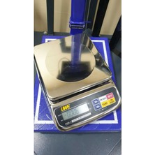 PremiumPort Paslanmaz Çelik Tartı 6kg x 1g, Dayanıklı ve Hassas Ölçüm Terazisi