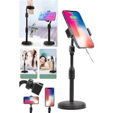 Allians Tüm Telefonlara Uygun, Teleskopik Masa Üstü Tripod, Canlı Yayın ve Video Için