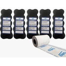 Beko 56X14 mm Yazarkasa Rulosu, 5 Paket, 50 Adet, Yüksek Kalite ve Güvenilirlik