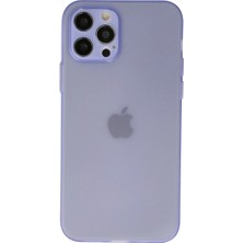 Allians Mor Silikon Kılıf iPhone 12 Pro, Şık ve Koruyucu Tasarım