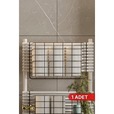 Özbience Şampuanlık ve Havluluk ile Şık Banyo ve Mutfak Düzenleyici Seti