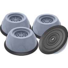 Özbience 4'lü Çamaşır Makinesi Altlığı Titreşim Engelleyici ve Kaydırmaz Set