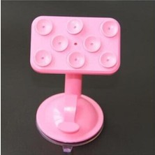 Allians Pembe Araç Içi Telefon Tutucu, Vantuzlu, 8 Vantuz, Honor View Uyumlu