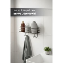 Özbience Pratik Kendinden Yapışkanlı Kanca ile Banyo ve Mutfak Düzenleyici