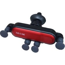 Allians Kırmızı Araç Telefon Tutucu, Kavramalı, Petek Girişli, Xiaomi Mi 4 Lte Uyumlu