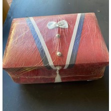 Güven Damat Traş Kutusu Kadife Sandık