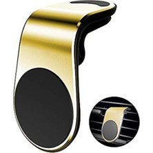 Allians Araç Içi Mıknatıslı Telefon Tutucu Gold Uyumlu Htc 10 Lifestyle