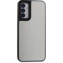 Allians Şeffaf Mirror Desenli Kılıf, Samsung Galaxy M14 5g Için Koruyucu Kapak