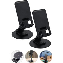 Allians Iki Adet 360° Döner Alüminyum Telefon ve Tablet Standı Seti