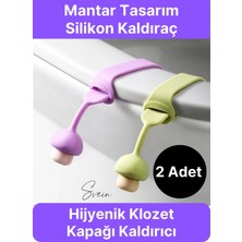 Özbience Esnek Silikon Klozet Kapağı Tutucu, Hijyen ve Pratik Kullanım