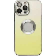 Allians Yumuşak Silikon Kılıf, Sarı, iPhone 13 Pro Max Için Mükemmel Koruma