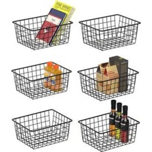 Özbience 6'lı Dolap Içi Organizer Seti, Banyo ve Mutfak Için Düzenleyici