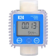 PremiumPort Dijital Türbinli Dizel Yağ Yakıt Sıvı Akış Ölçer Debimetre