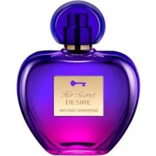 Antonio Banderas Kadınlara Özel Her Secret Desire Edt Kalıcı PARFÜM80 ml
