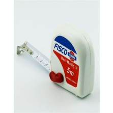 PremiumPort Fısco Metre Unimatic 16MM 5 Metre, Dayanıklı ve Kullanışlı Ölçüm Aracı