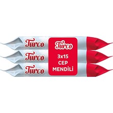 Baby Turco 7 Adet Cep Mendili 3X15 Adet 1 Adet