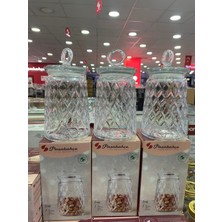 Özbience Şeffaf 3’lü Kavanoz Seti, 1100 Cc, Dayanıklı ve Şık Tasarım