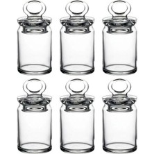 Özbience Mini Baharatlık Seti, 240 Cc, 6'lı Paket, Şık ve Kullanışlı Saklama Çözümü