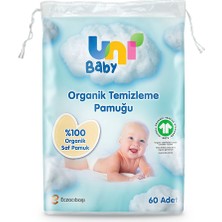 Uni Baby 11 Adet Bebek Temizleme Pamuğu 60 Adet
