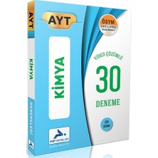 Heppy Ayt Kimya Video Çözümlü 30 Deneme Paraf