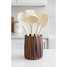 Özbience Şık ve Fonksiyonel 12,5 cm Yüksekliğinde 10 cm Genişliğinde Kaşıklık