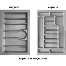 Özbience Çekmece Içi Kepçelik ve Kaşıklık Seti, Pratik ve Şık Tasarım