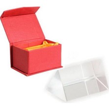 PremiumPort Yüksek Kaliteli Optik Üçgen Prizma 3X3X5, Hassas ve Güvenilir Kullanım