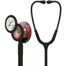 PremiumPort Gökkuşağı Renkli 3m Littmann Classic Iıı Stetoskop 27 Inç Siyah Hortum