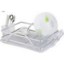 Özbience Paslanmaz Alüminyum Bulaşıklık 60X38X15 Cm, Şık ve Kullanışlı Tasarım