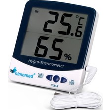 PremiumPort Dijital Iç Dış Nem ve Sıcaklık Ölçer SH-109, Pratik ve Güvenilir Kullanım