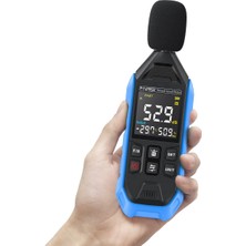 PremiumPort FDM01 Dijital Gürültü ve Desibel Ölçüm Cihazı, Hassas Ses Seviyesi Ölçüm