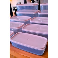 Özbience 10'lu Mikrodalgaya ve Dondurucuya Uygun Pp Saklama Kabı Seti