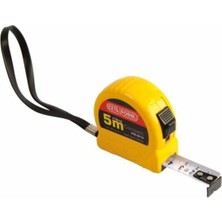 PremiumPort Çelik Şerit Metre 5 Metre, 16 Mm, Dayanıklı ve Pratik Kullanım