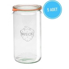 Özbience 340 ml Silindir Kavanoz Seti (5'li), Şık ve Pratik Saklama Çözümleri