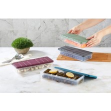 Özbience 2'li 1l Organizer Buzdolabı ve Buzluk Saklama Kabı Seti