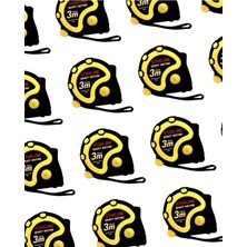 PremiumPort 390W 3m x 16MM Şerit Metre, Güçlü ve Dayanıklı Ölçüm Aracı