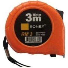 PremiumPort 3 Metre 16 mm Şerit Metre, Hafif ve Dayanıklı Ölçüm Aleti