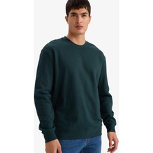 DeFacto %100 Pamuk Basic Sweatshirt E8339AX26SP