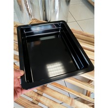 Özbience Siyah Melamin Saklama ve Teşhir Küveti, Parlak Yarım Küvet