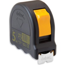 PremiumPort Darbeye Dayanıklı 10 M x 25 mm Klipsli Şerit Metre