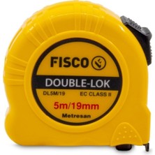 PremiumPort Çelik Şerit Metre 5m 19MM Double-Lok ile Hassas Ölçüm