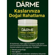 Darme Premium At Kestanesi Balsamı – Nane ve Okaliptüs Özlü, Yenileyici ve Ferahlatıcı Masaj Jeli