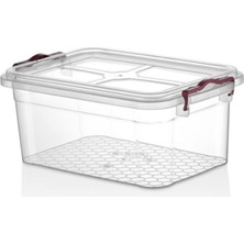 Özbience 4'lü 6 No Kiler Saklama Kabı, 15 Lt, Pratik ve Şık Depolama Çözümü