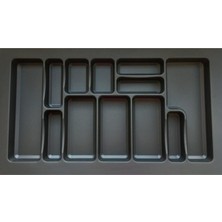 Özbience 85X49 Antrasit Çekmece Içi Kaşıklık, Maket Bıçağı ile Kesilebilir