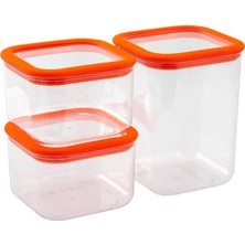 Özbience Esnek Silikon Saklama Kabı, 3 Boy, Pratik ve Güvenilir Kullanım