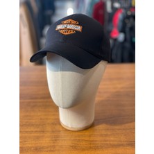 Hamze Harley Davidson Nakış Siyah Renk Beyzbol Cap Şapka