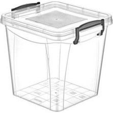 Özbience 3'lü 15 Lt Derin Saklama Kabı Seti, Güçlü ve Şık Kiler Organizasyonu