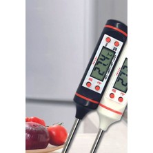 PremiumPort Dijital Gıda Termometresi, Yağlı Kağıt, Daldırma, Süt, Mama, Yoğurt, Çorba, Mayalama