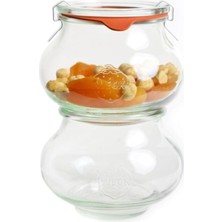 Özbience Şık 560 ml Deco Kavanoz Seti (2'li) ile Düzen ve Şıklık Sağlayın