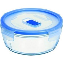 Özbience Şeffaf Yuvarlak Saklama Kabı - 670 Ml, Hızlı ve Güvenli Saklama